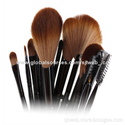15 Pieces Powder Makeup Brushes Set with 24*12cm Size